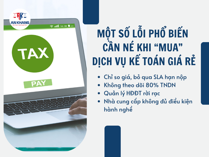 dịch vụ kế toán giá rẻ