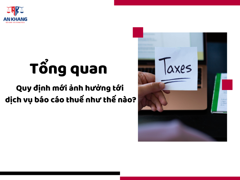 dịch vụ báo cáo thuế