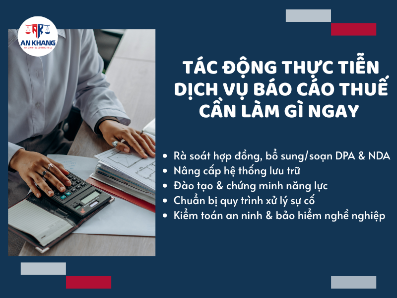 dịch vụ báo cáo thuế