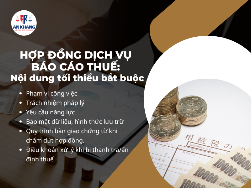 dịch vụ báo cáo thuế