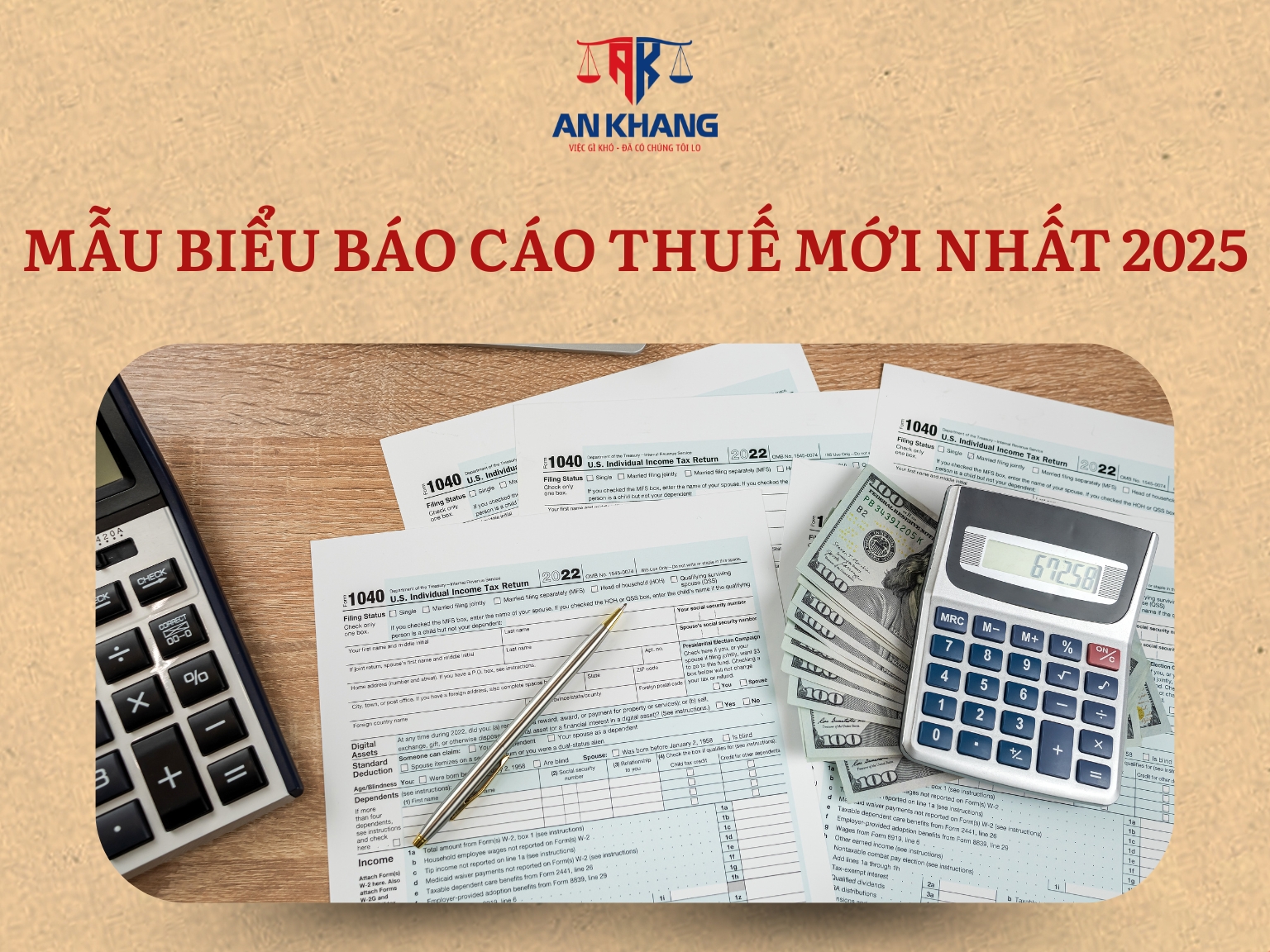CÁC BIỂU MẪU KÊ KHAI THUẾ MỚI NHẤT VÀ CÁCH SỬ DỤNG NĂM 2025