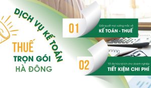 Dịch vụ kế toán trọn gói giá rẻ tại Hà Đông