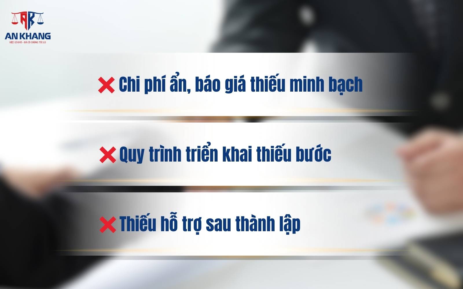 Vì sao các đơn vị khác lại báo giá rẻ hơn Luật An Khang?