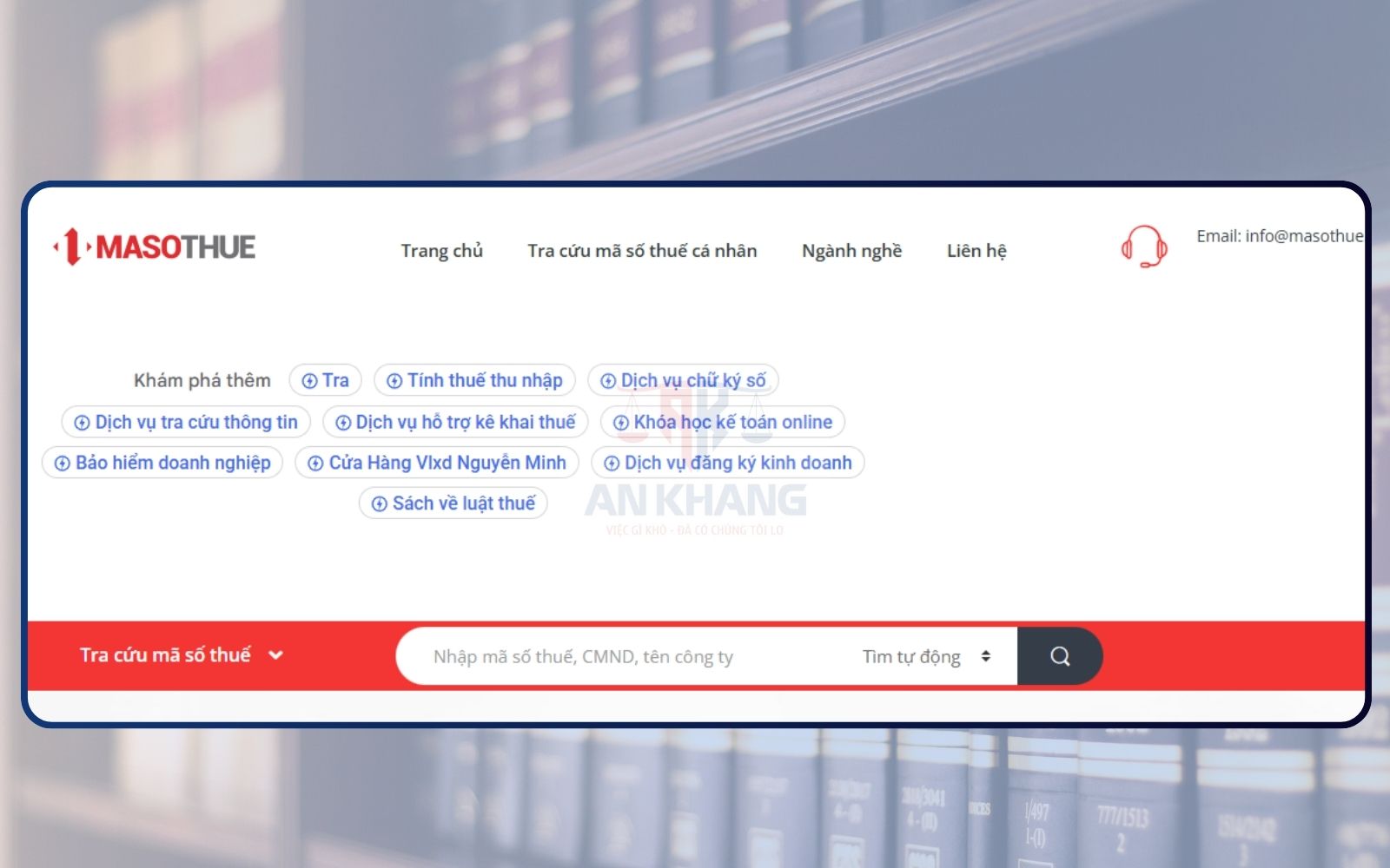 Các bước thực hiện tra cứu mã số thuế hộ kinh doanh trên trang Mã số Thuế