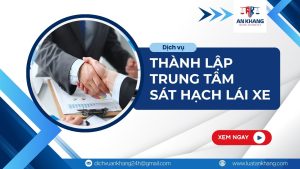 thành lập trung tâm sát hạch lái xe