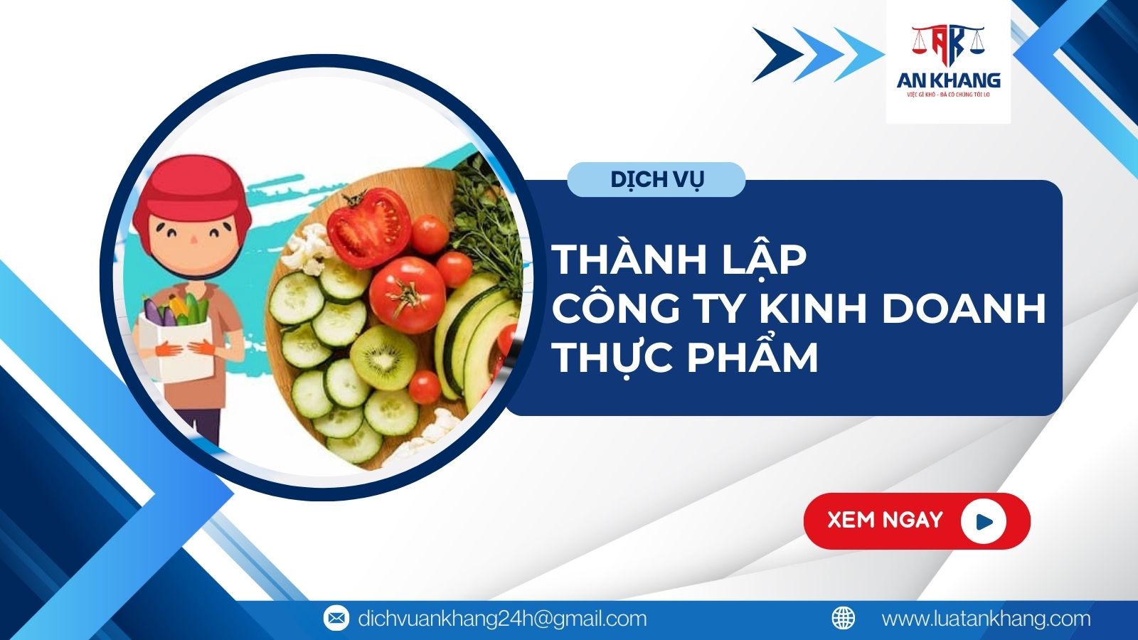 thành lập công ty kinh doanh thực phẩm