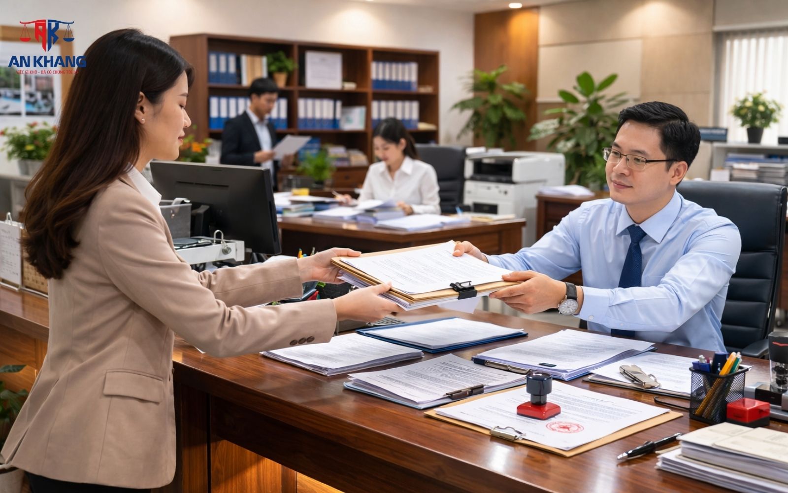 Trình tự thủ tục nộp hồ sơ thành lập công ty dịch vụ việc làm