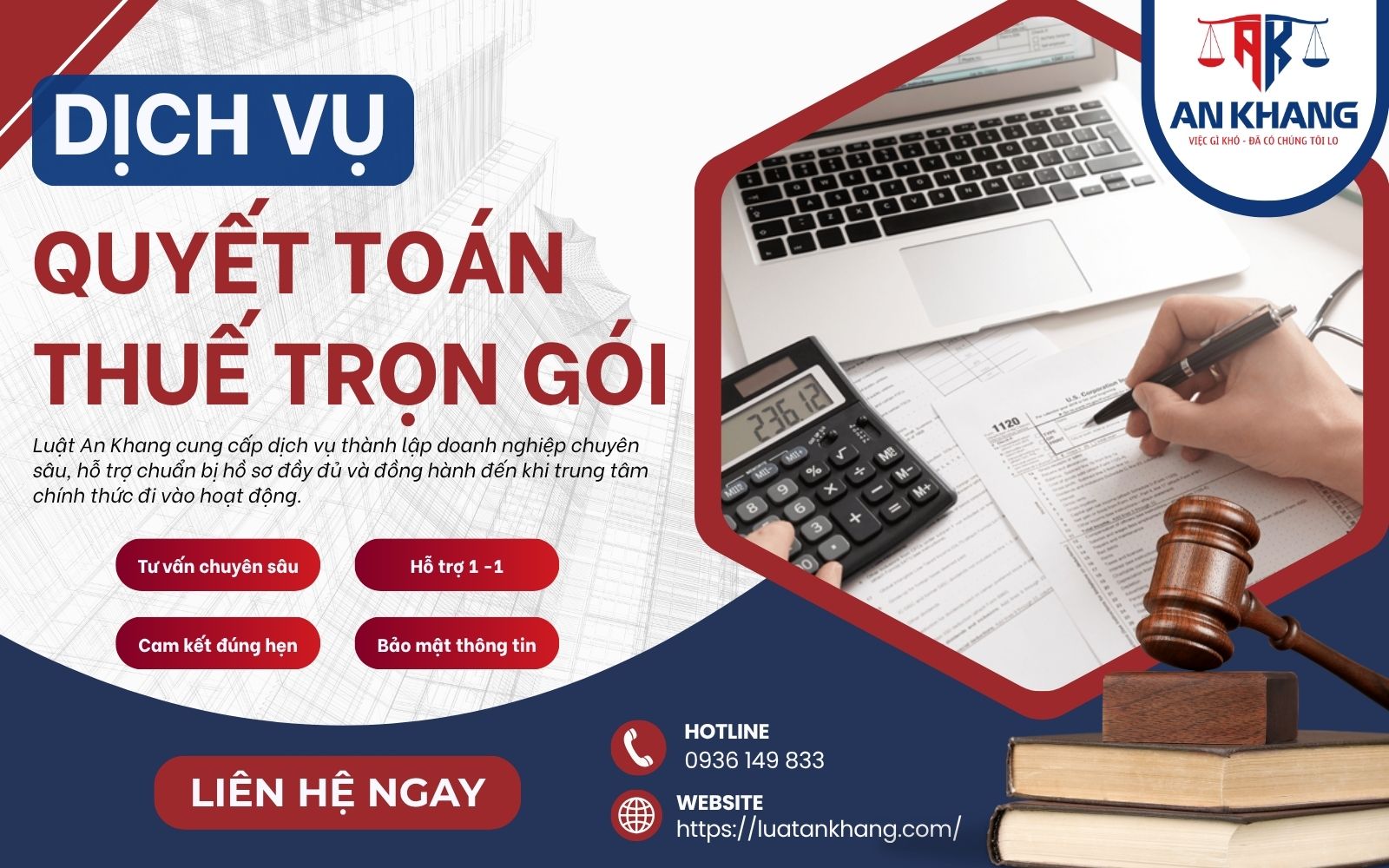 Dịch vụ làm quyết toán thuế cá nhân và doanh nghiệp