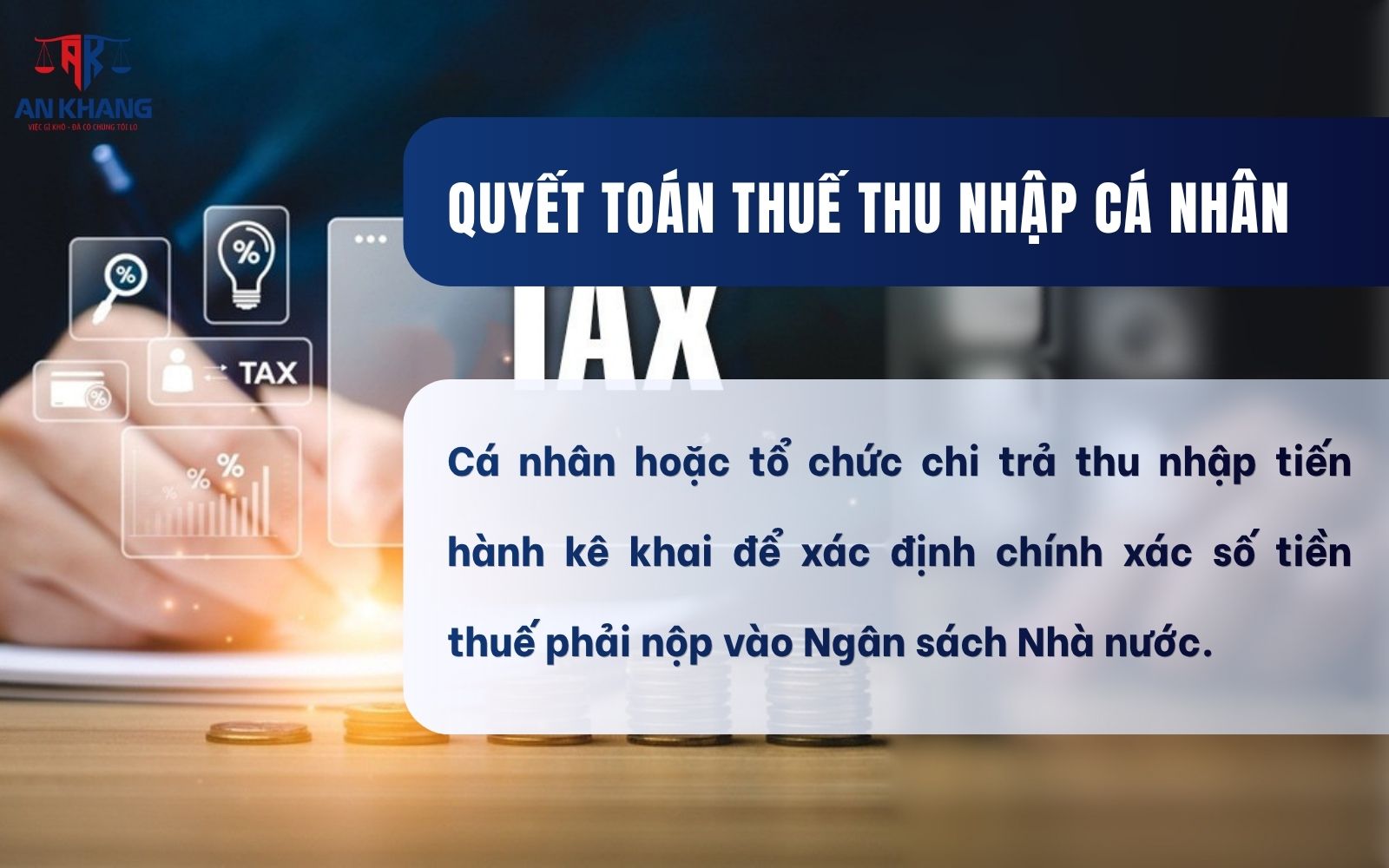 Quyết toán thuế thu nhập cá nhân (TNCN)