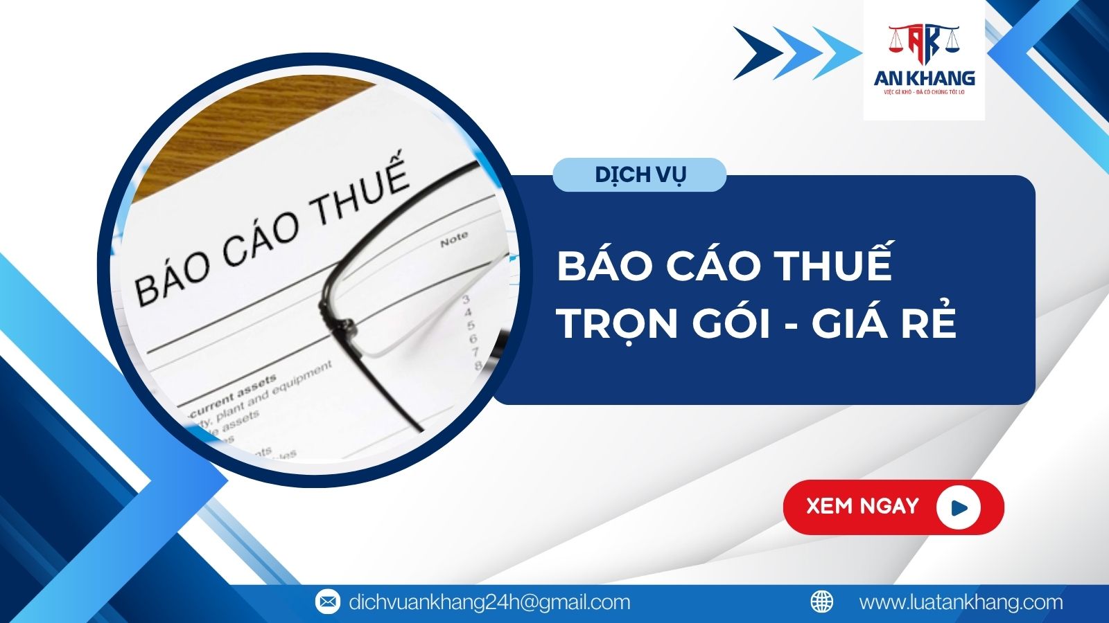 dịch vụ báo cáo thuế