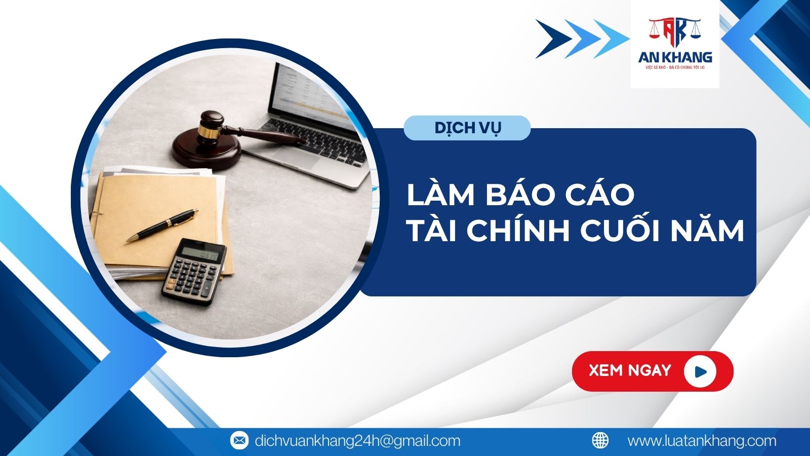 Dịch vụ làm báo cáo tài chính cuối năm cho doanh nghiệp
